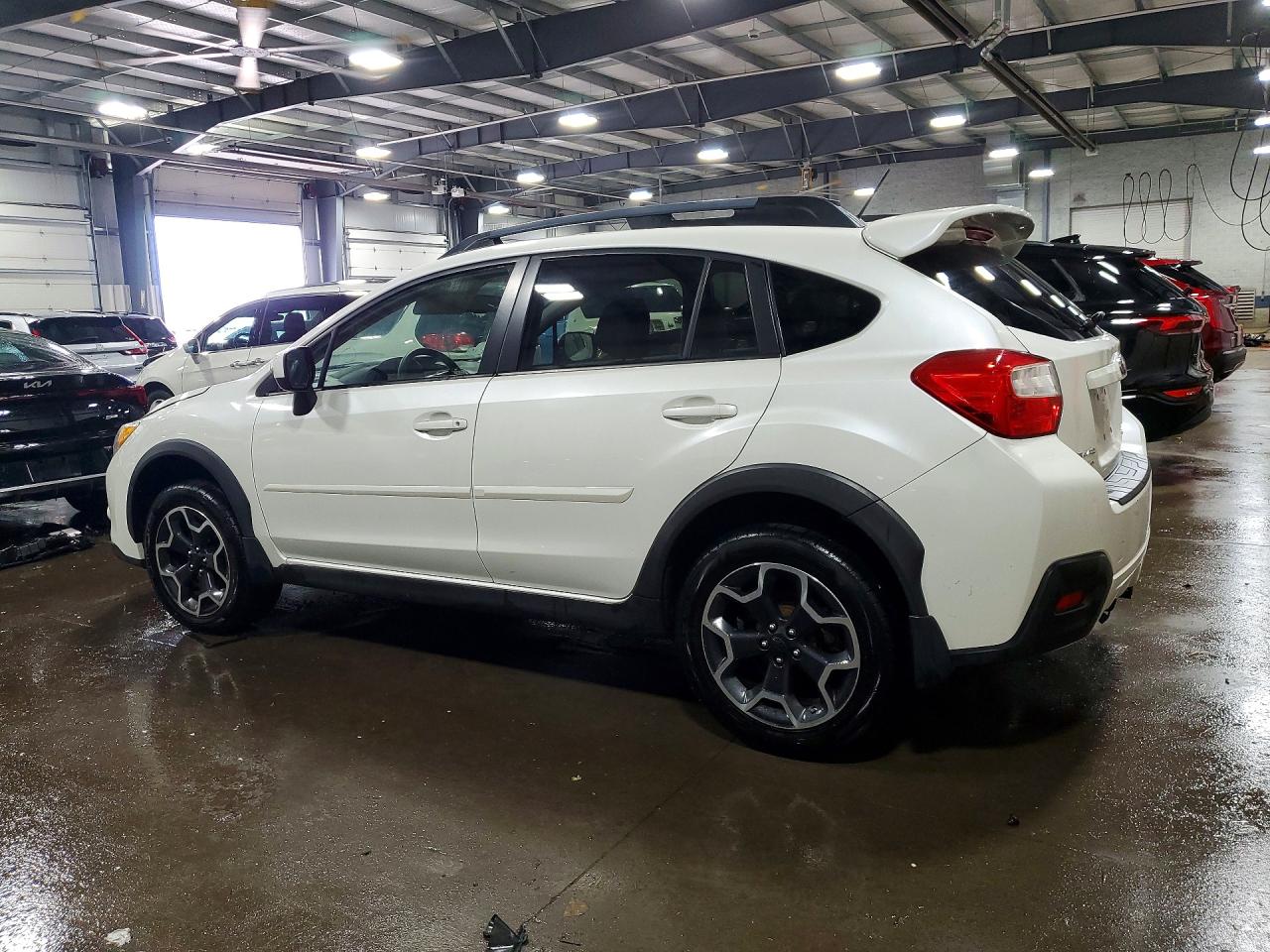 2013 Subaru Xv Crosstrek 2.0 Premium White vin: JF2GPACCXD2214706