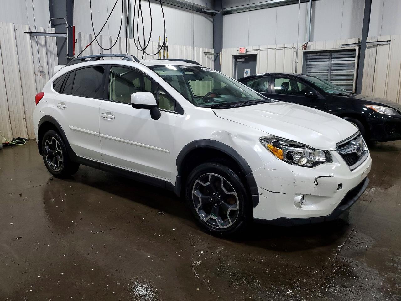 2013 Subaru Xv Crosstrek 2.0 Premium White vin: JF2GPACCXD2214706