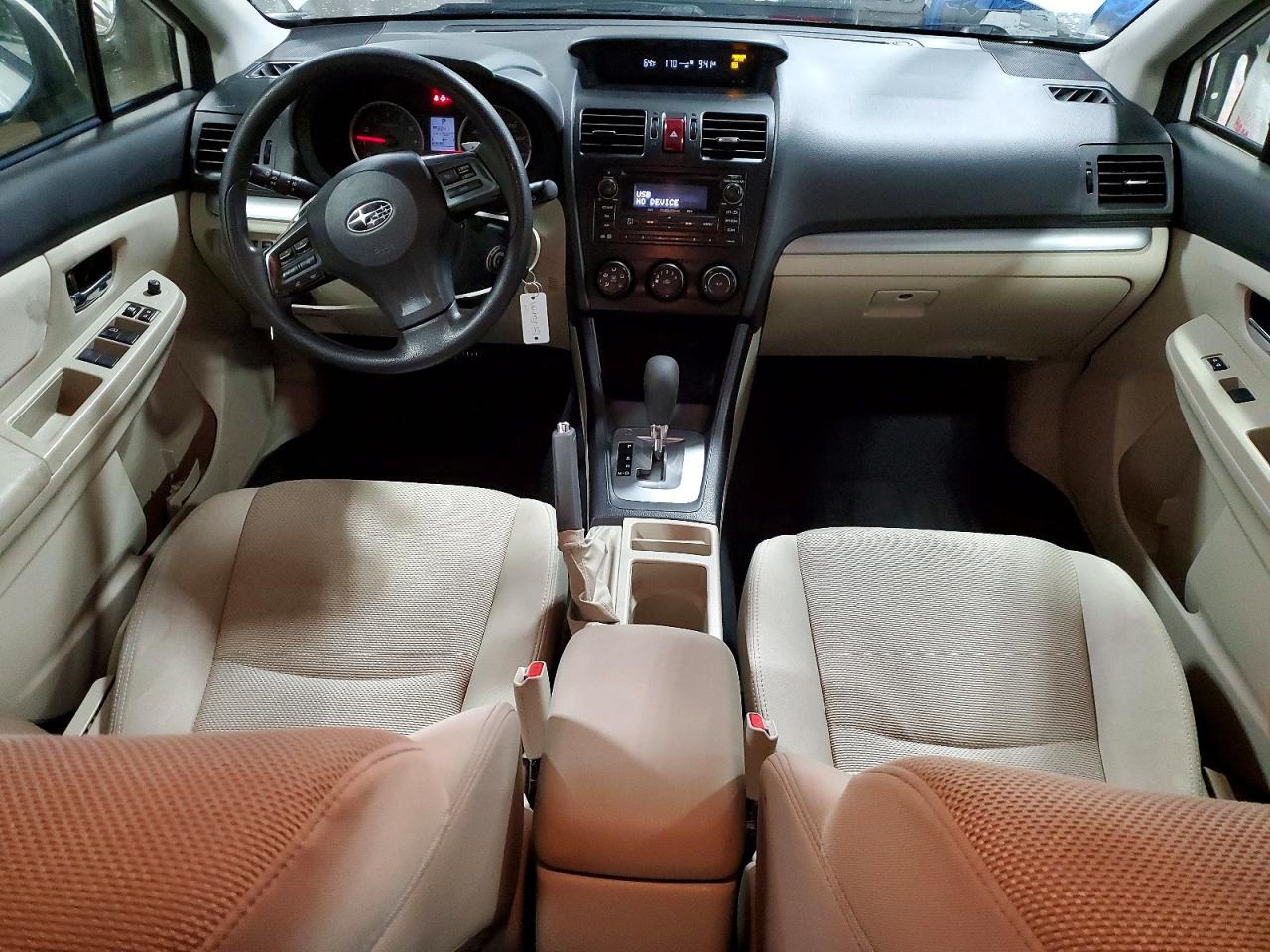 2013 Subaru Xv Crosstrek 2.0 Premium White vin: JF2GPACCXD2214706