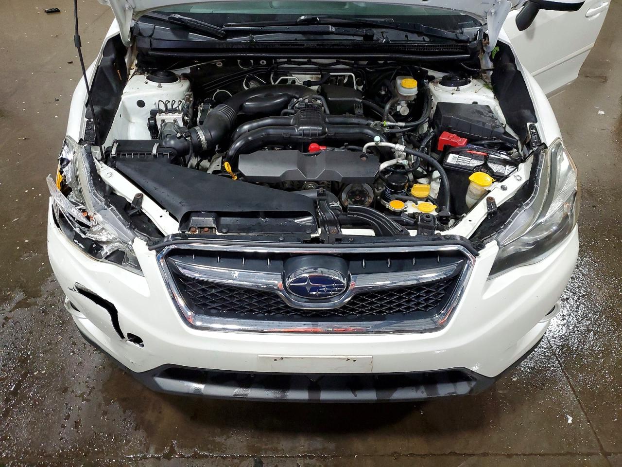 2013 Subaru Xv Crosstrek 2.0 Premium White vin: JF2GPACCXD2214706