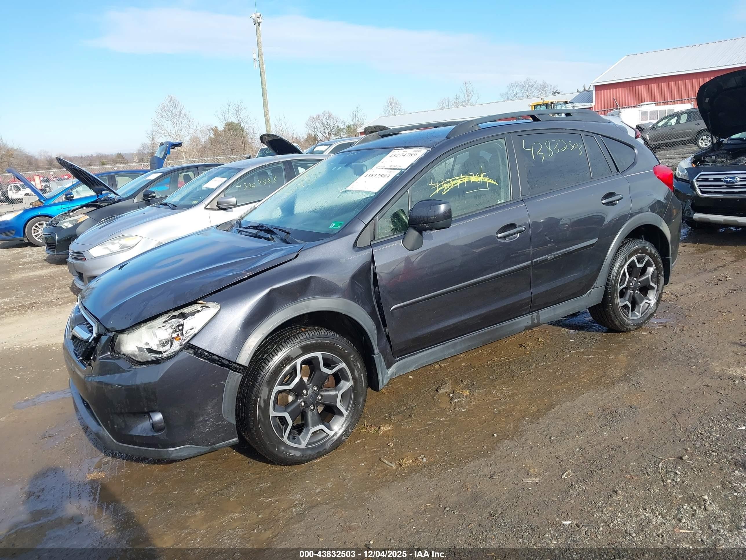 2013 Subaru Xv Crosstrek 2.0i Premium Black vin: JF2GPACCXD2817686