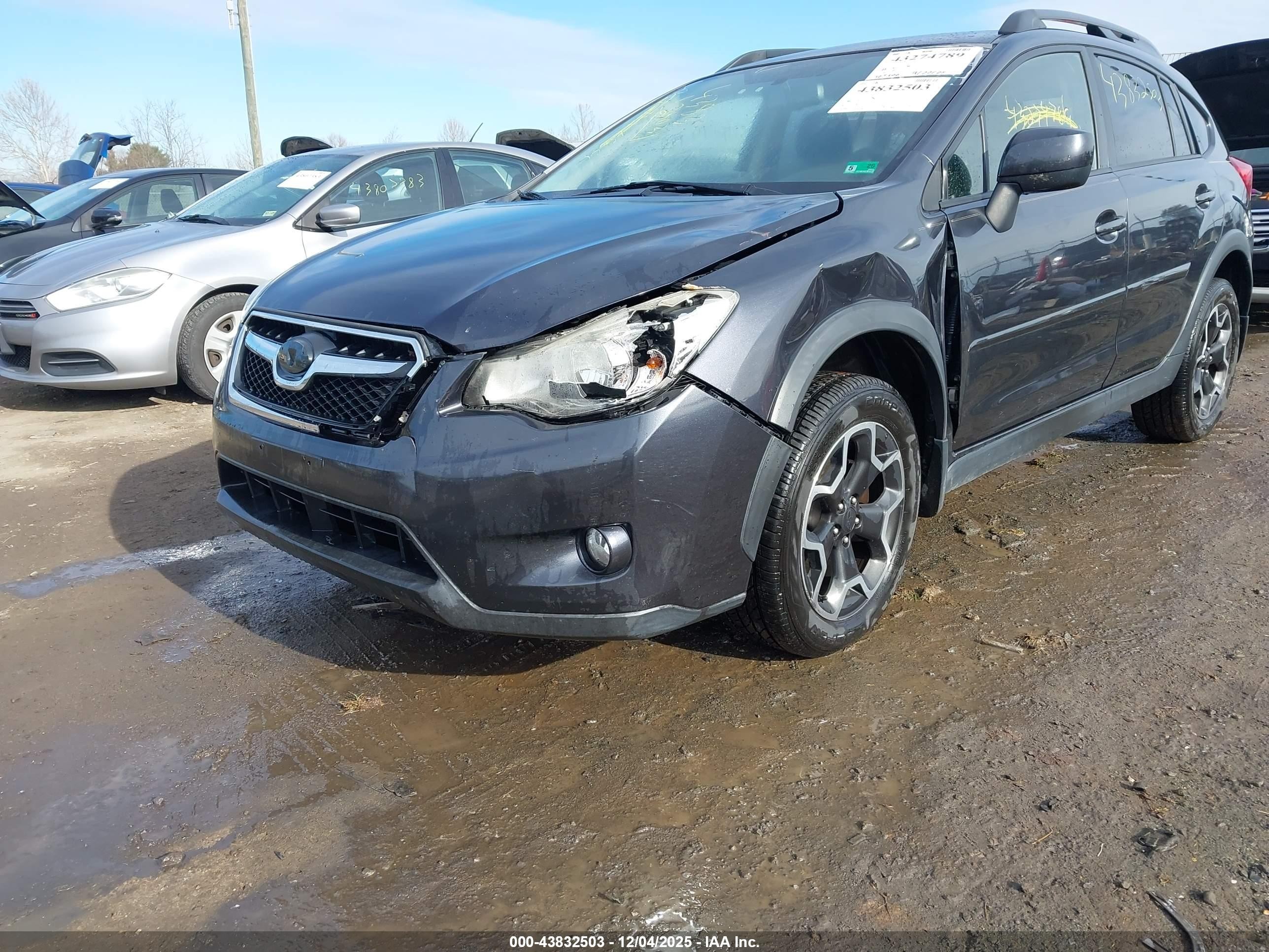 2013 Subaru Xv Crosstrek 2.0i Premium Black vin: JF2GPACCXD2817686