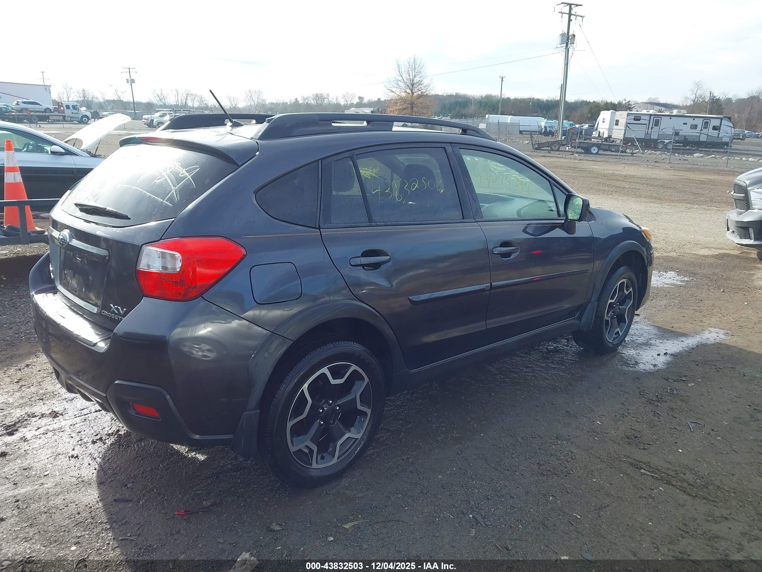 2013 Subaru Xv Crosstrek 2.0i Premium Black vin: JF2GPACCXD2817686