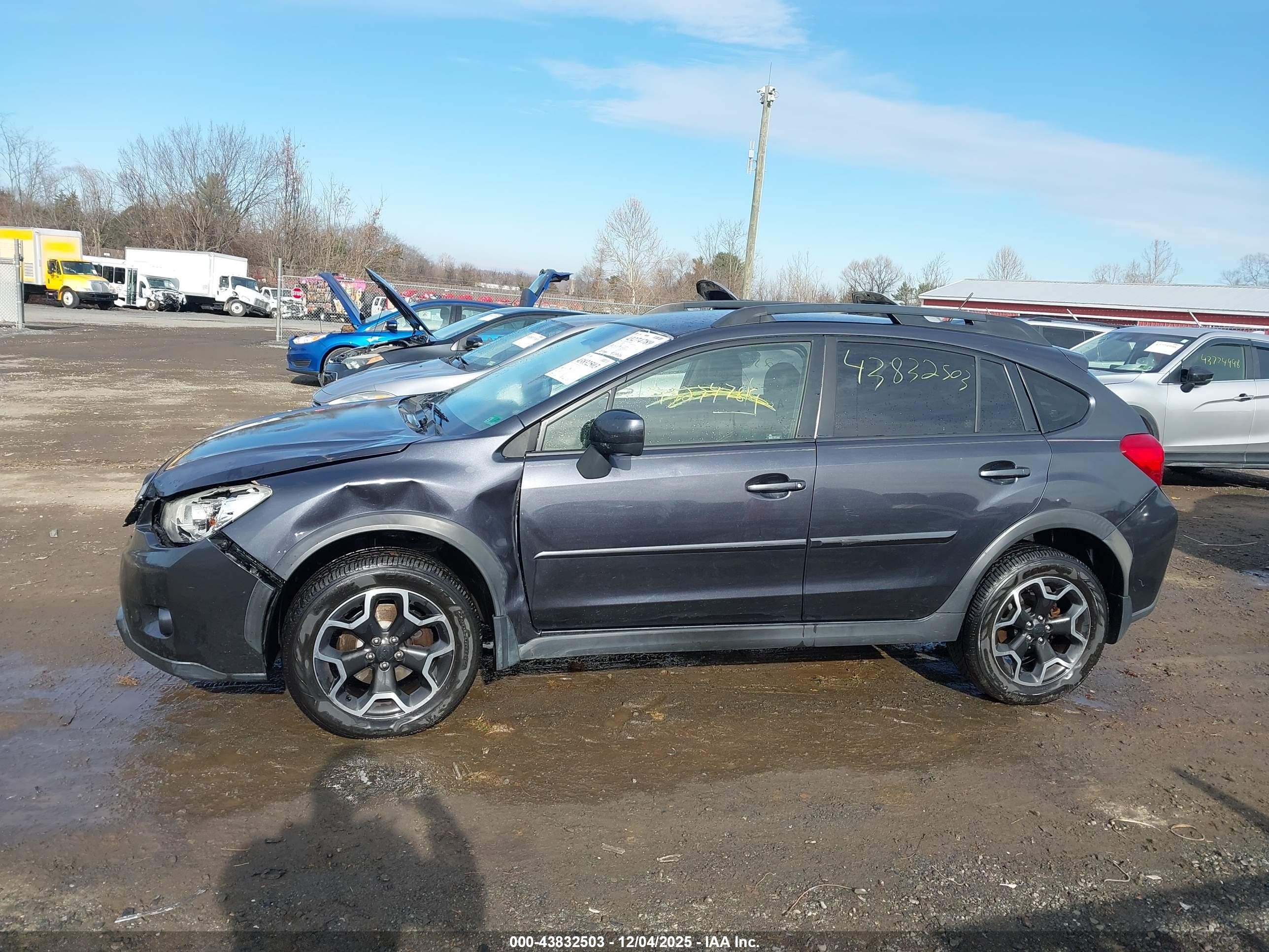 2013 Subaru Xv Crosstrek 2.0i Premium Black vin: JF2GPACCXD2817686