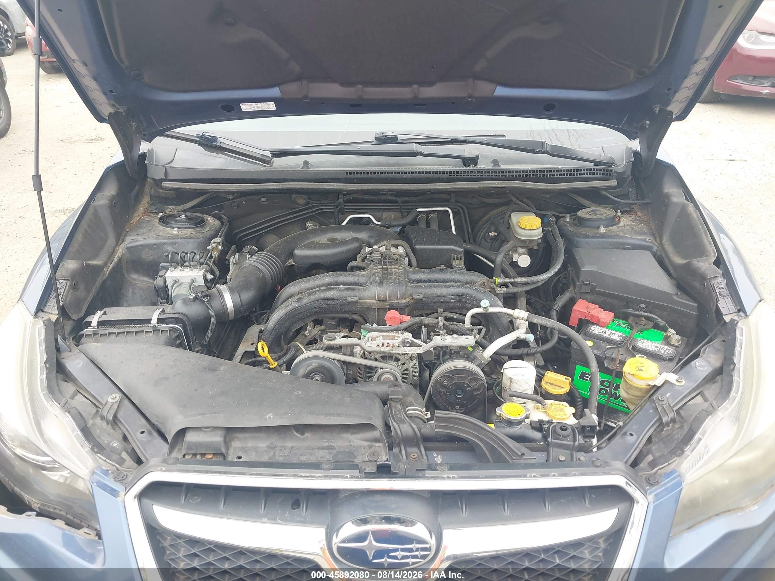 2013 Subaru Xv Crosstrek 2.0i Premium Blue vin: JF2GPACCXD2823360