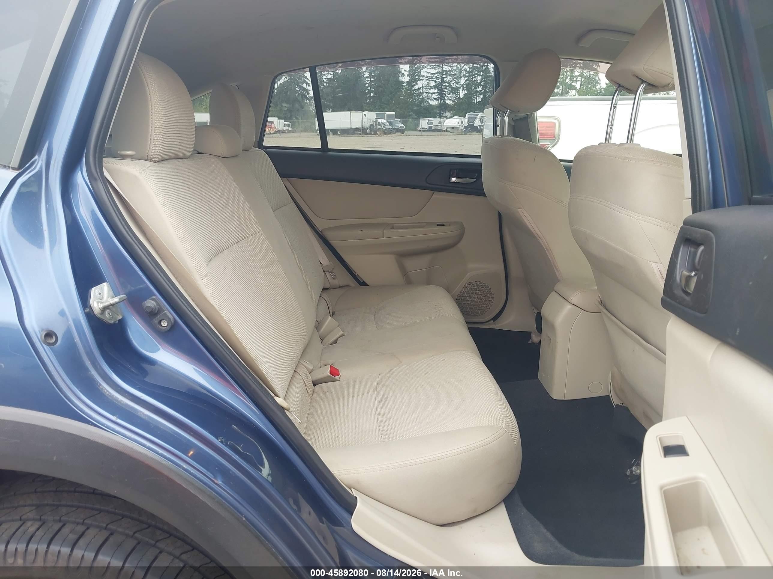 2013 Subaru Xv Crosstrek 2.0i Premium Blue vin: JF2GPACCXD2823360