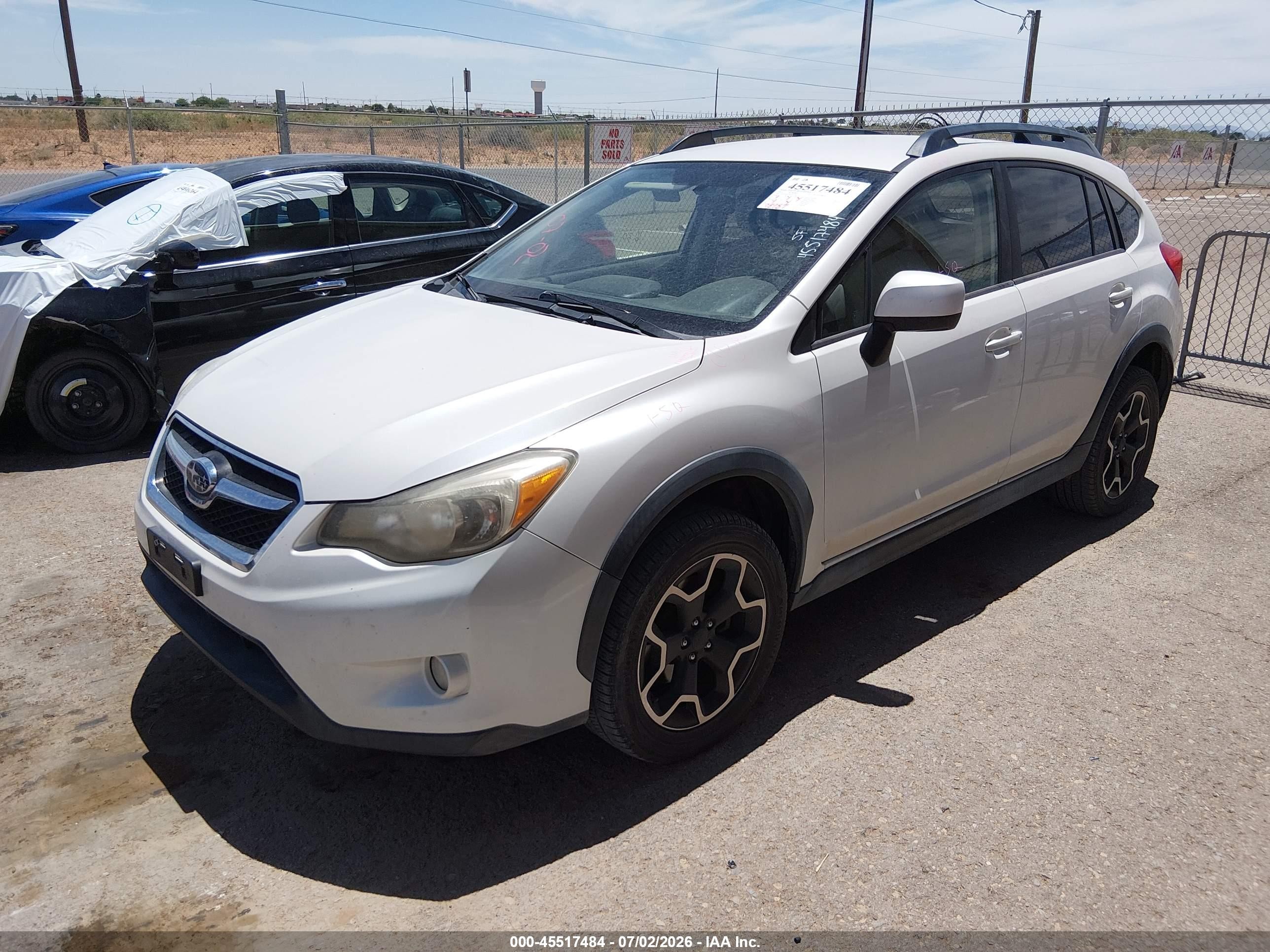 2013 Subaru Xv Crosstrek 2.0i Premium White vin: JF2GPACCXD2837758