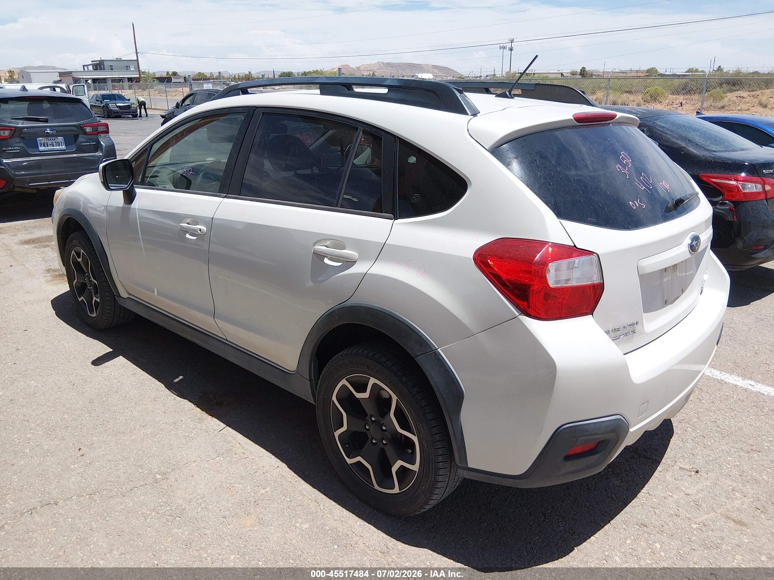 2013 Subaru Xv Crosstrek 2.0i Premium White vin: JF2GPACCXD2837758