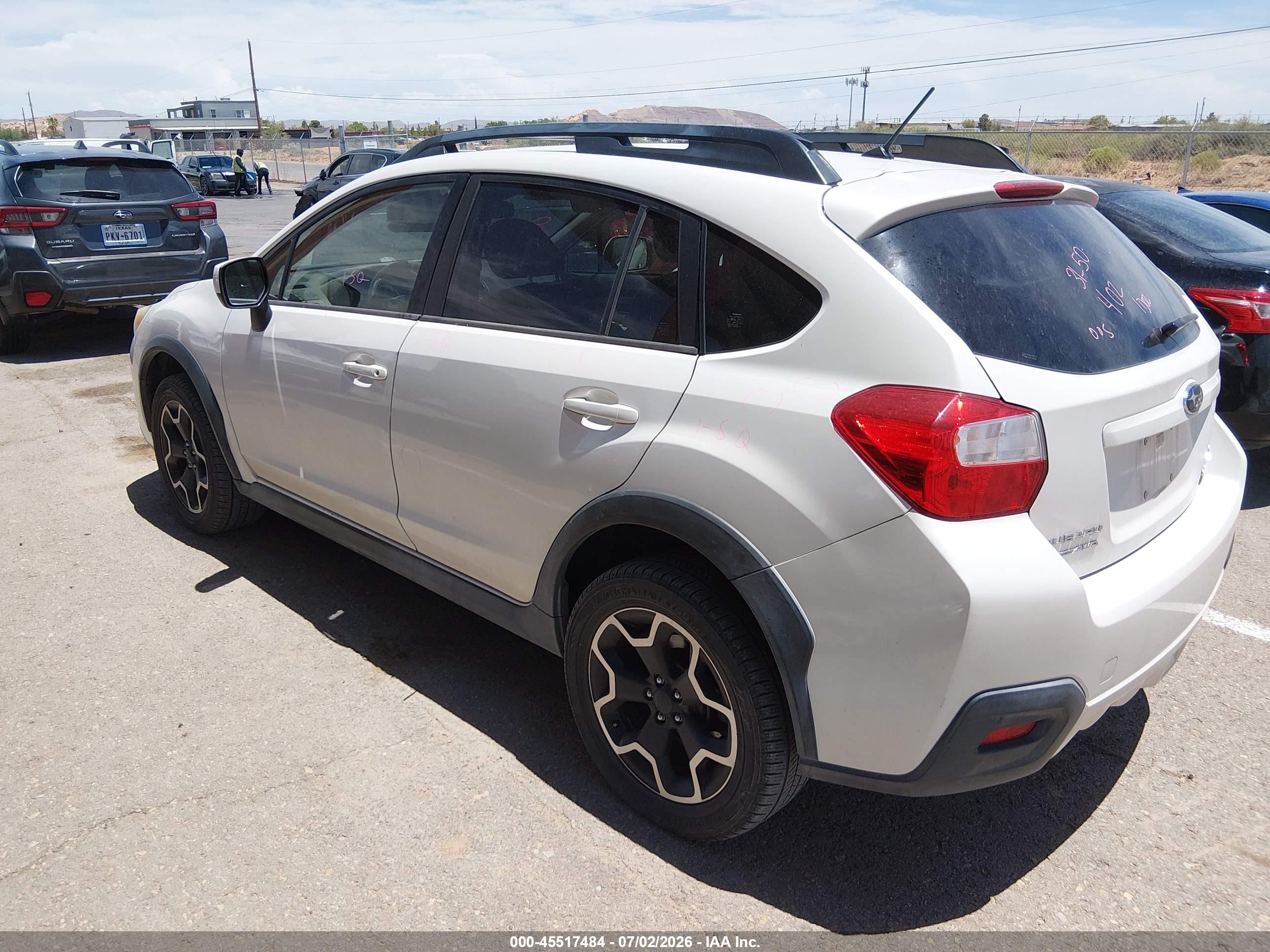 2013 Subaru Xv Crosstrek 2.0i Premium White vin: JF2GPACCXD2837758