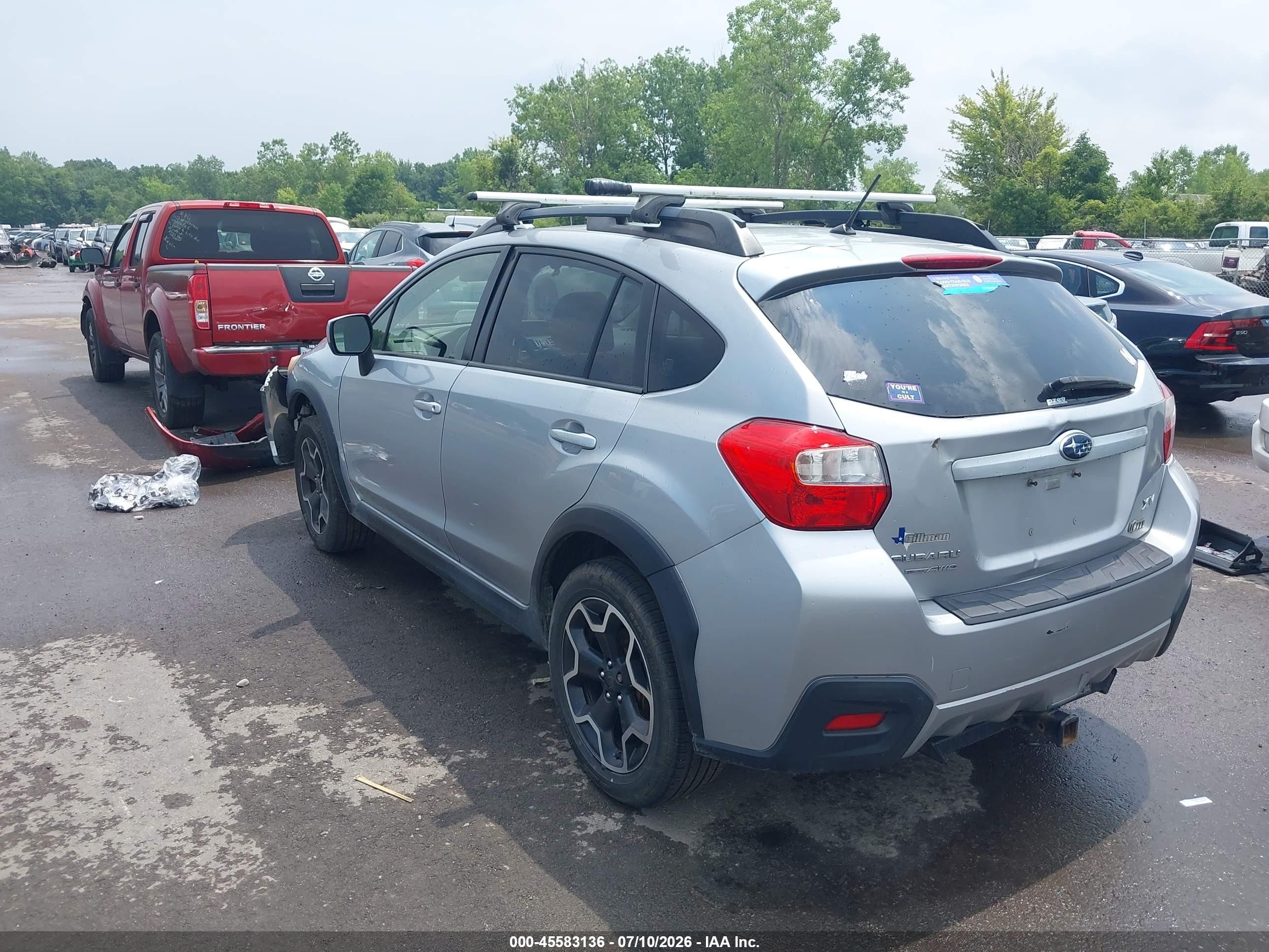 2013 Subaru Xv Crosstrek 2.0i Premium Серебряный vin: JF2GPACCXDH851172