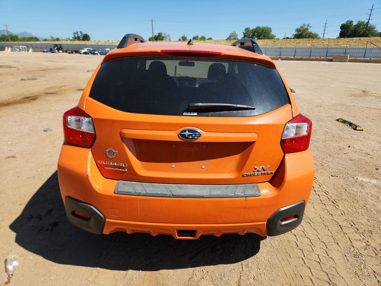 2014 Subaru Xv Crosstrek 2.0 Premium Оранжевый vin: JF2GPACCXE8213540