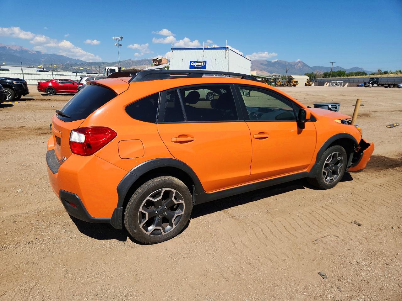 2014 Subaru Xv Crosstrek 2.0 Premium Оранжевый vin: JF2GPACCXE8213540