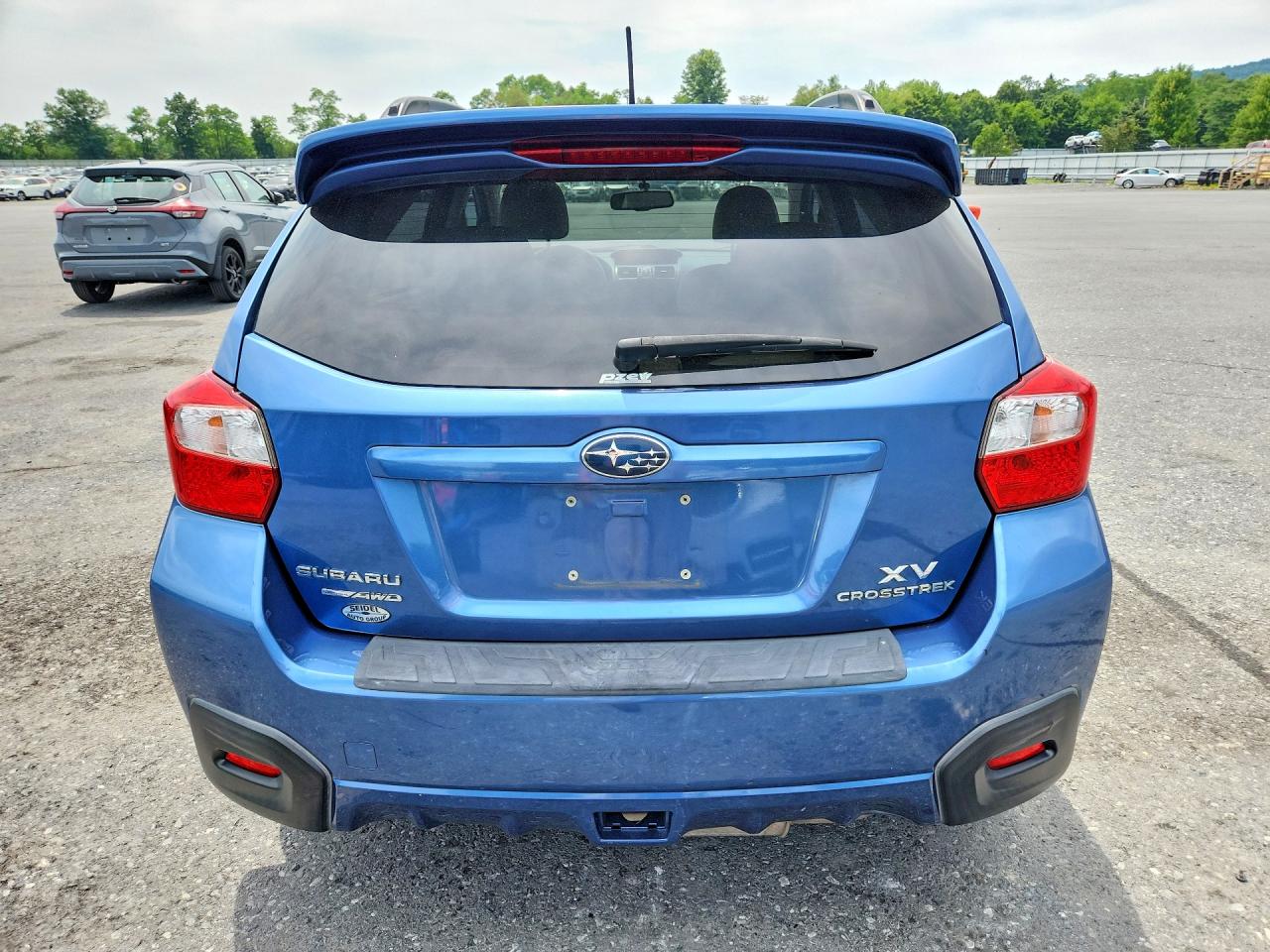 2014 Subaru Xv Crosstrek 2.0 Premium Blue vin: JF2GPACCXE8233822