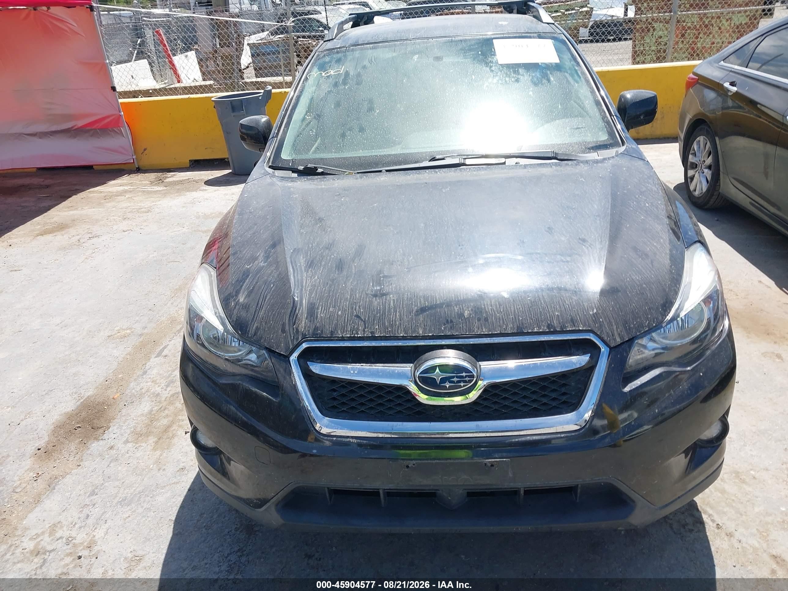 2014 Subaru Xv Crosstrek 2.0i Premium Black vin: JF2GPACCXE8243184