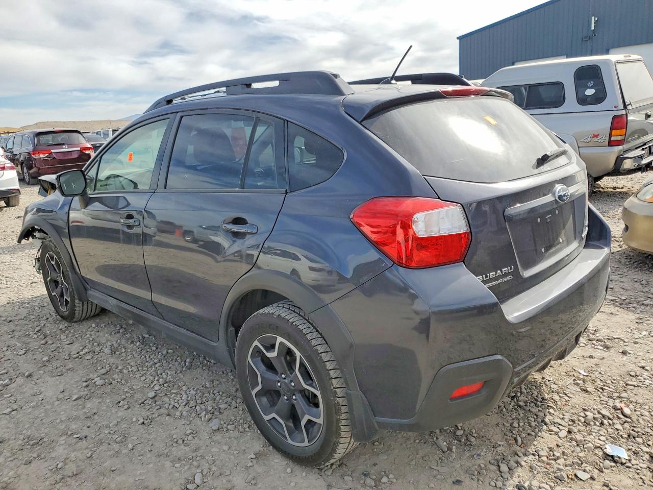 2014 Subaru Xv Crosstrek 2.0 Premium Gray vin: JF2GPACCXE8258980