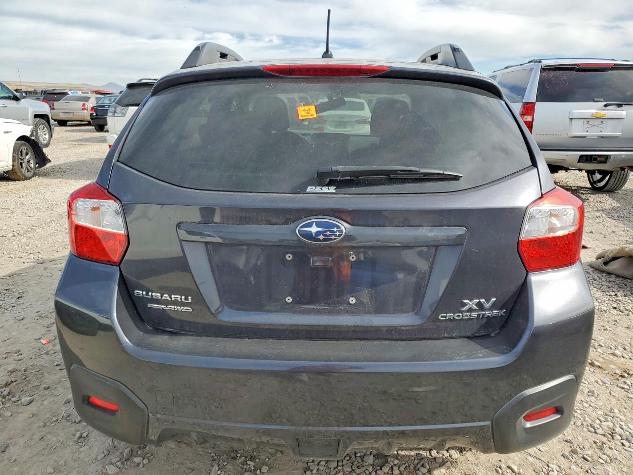 2014 Subaru Xv Crosstrek 2.0 Premium Gray vin: JF2GPACCXE8258980