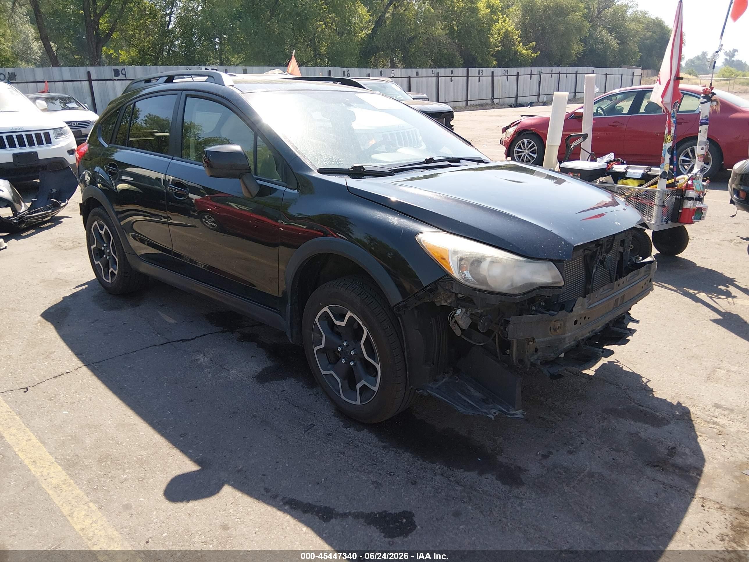 2014 Subaru Xv Crosstrek 2.0i Premium Черный vin: JF2GPACCXE8285631