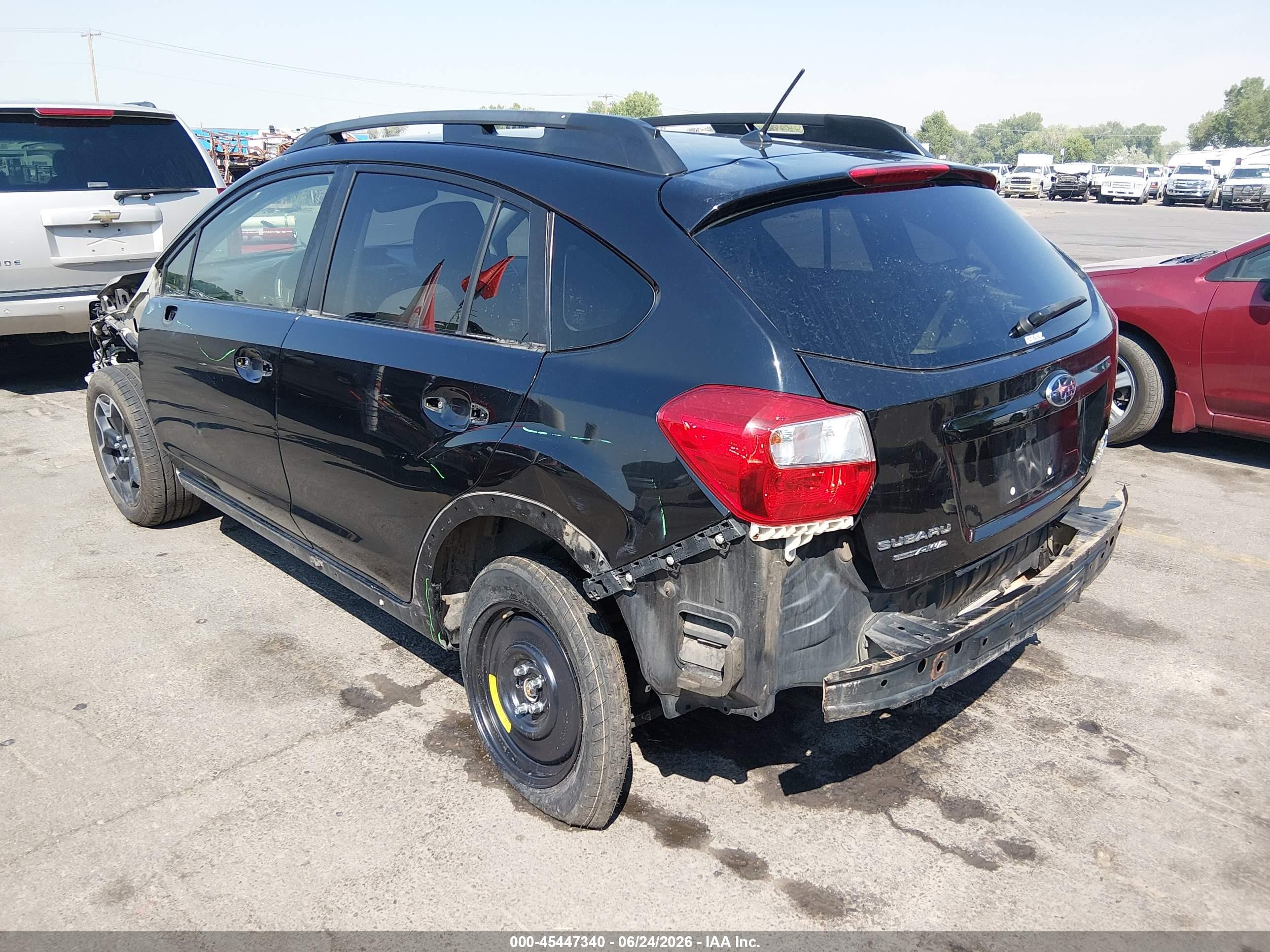 2014 Subaru Xv Crosstrek 2.0i Premium Черный vin: JF2GPACCXE8285631