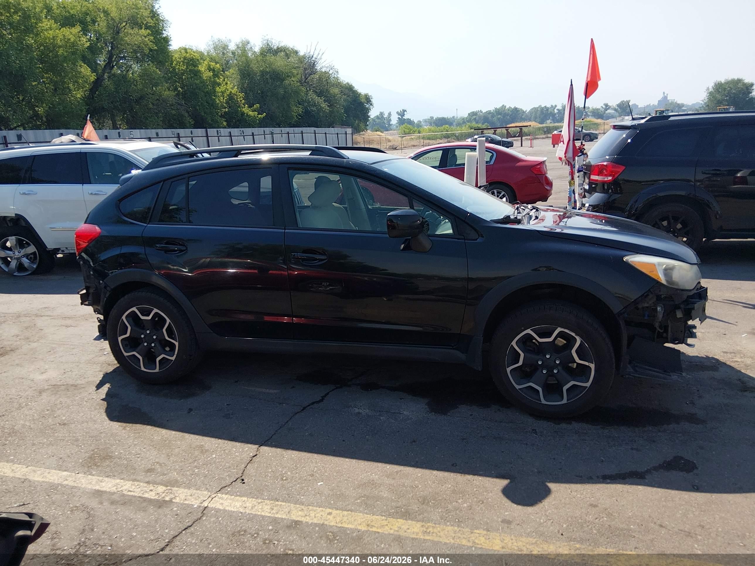 2014 Subaru Xv Crosstrek 2.0i Premium Черный vin: JF2GPACCXE8285631