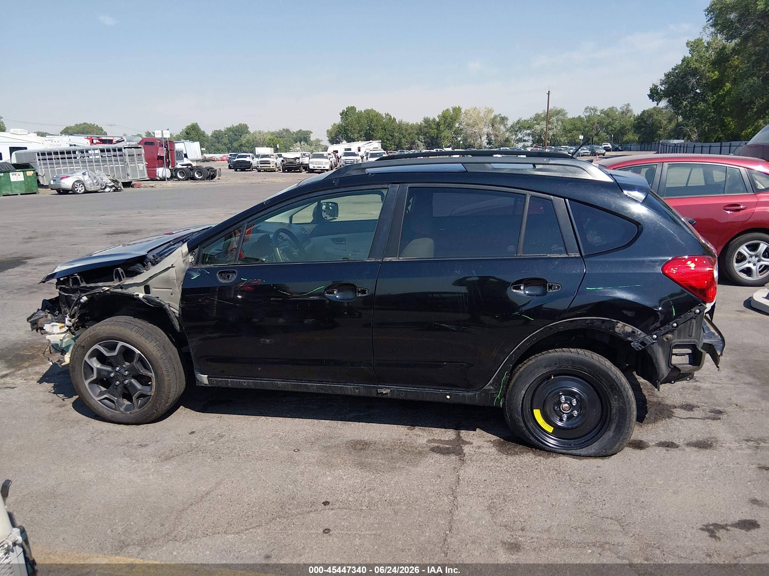 2014 Subaru Xv Crosstrek 2.0i Premium Черный vin: JF2GPACCXE8285631