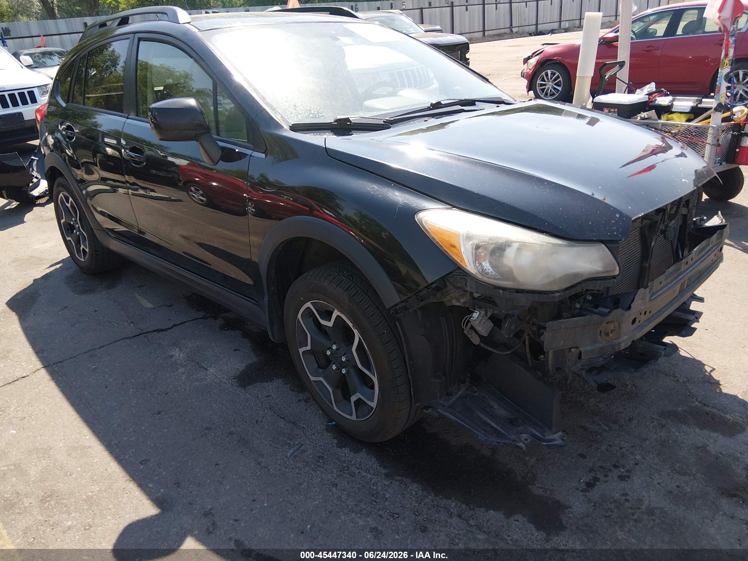 2014 Subaru Xv Crosstrek 2.0i Premium Черный vin: JF2GPACCXE8285631