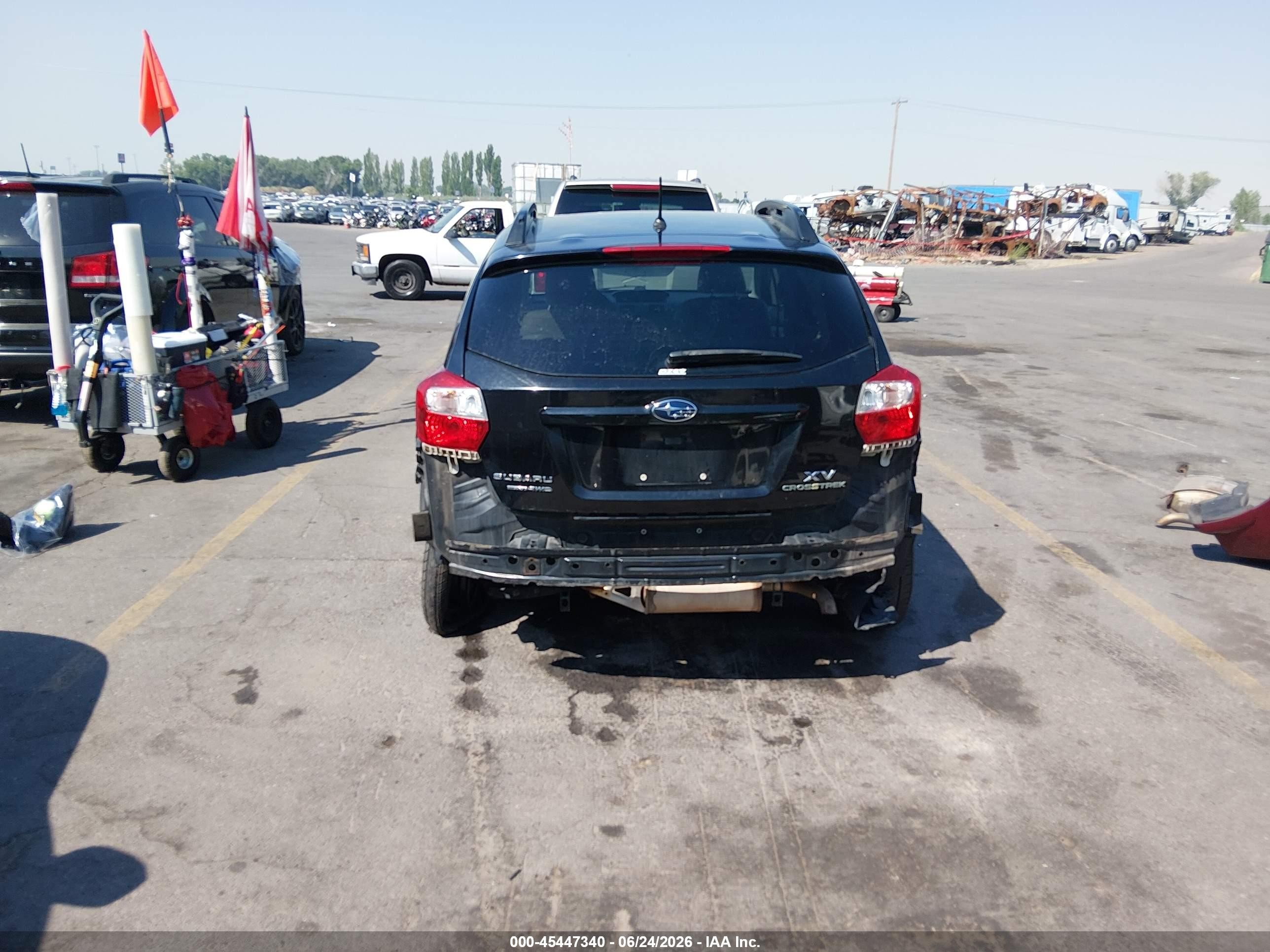 2014 Subaru Xv Crosstrek 2.0i Premium Черный vin: JF2GPACCXE8285631