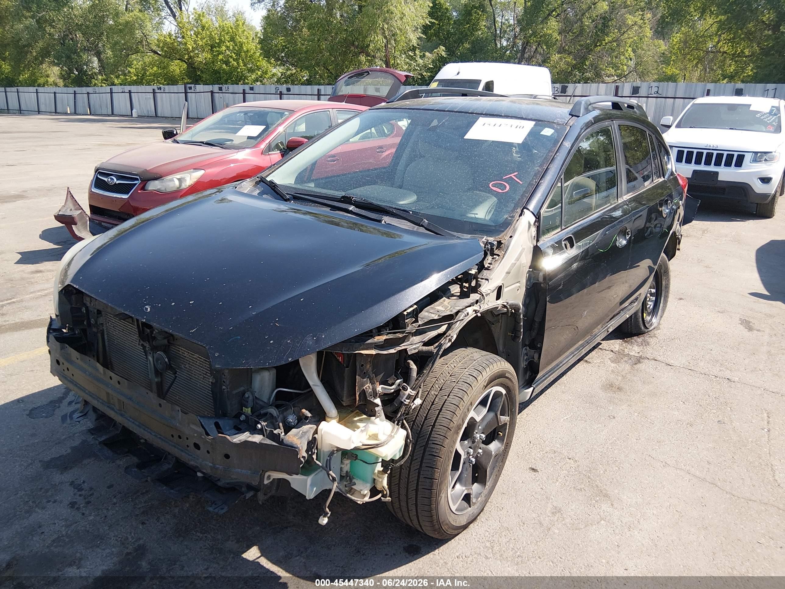 2014 Subaru Xv Crosstrek 2.0i Premium Черный vin: JF2GPACCXE8285631