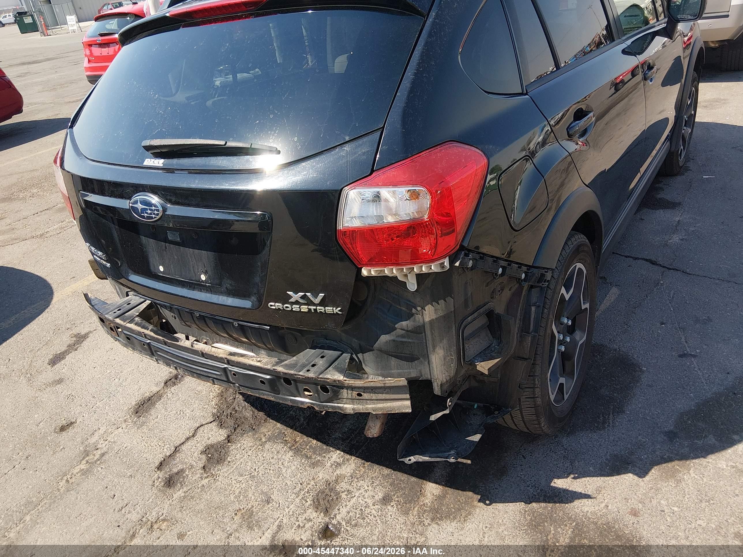 2014 Subaru Xv Crosstrek 2.0i Premium Черный vin: JF2GPACCXE8285631