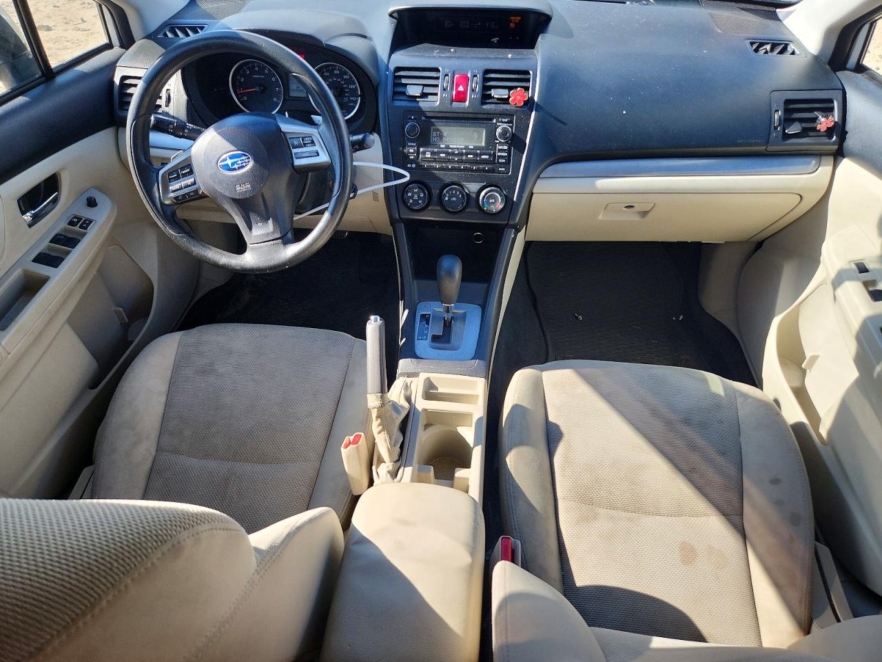 2014 Subaru Xv Crosstrek 2.0 Premium White vin: JF2GPACCXE8313122