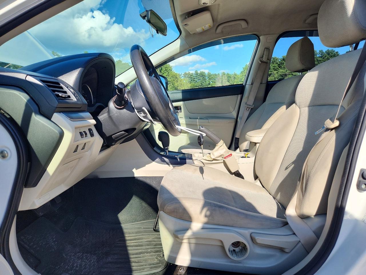 2014 Subaru Xv Crosstrek 2.0 Premium White vin: JF2GPACCXE8313122