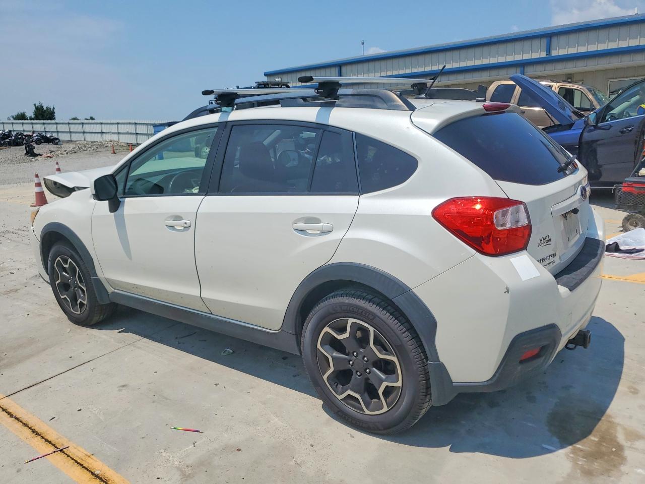 2014 Subaru Xv Crosstrek 2.0 Premium White vin: JF2GPACCXE8334102