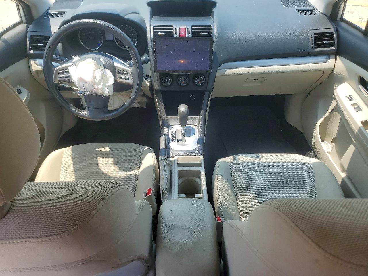 2014 Subaru Xv Crosstrek 2.0 Premium White vin: JF2GPACCXE8334102