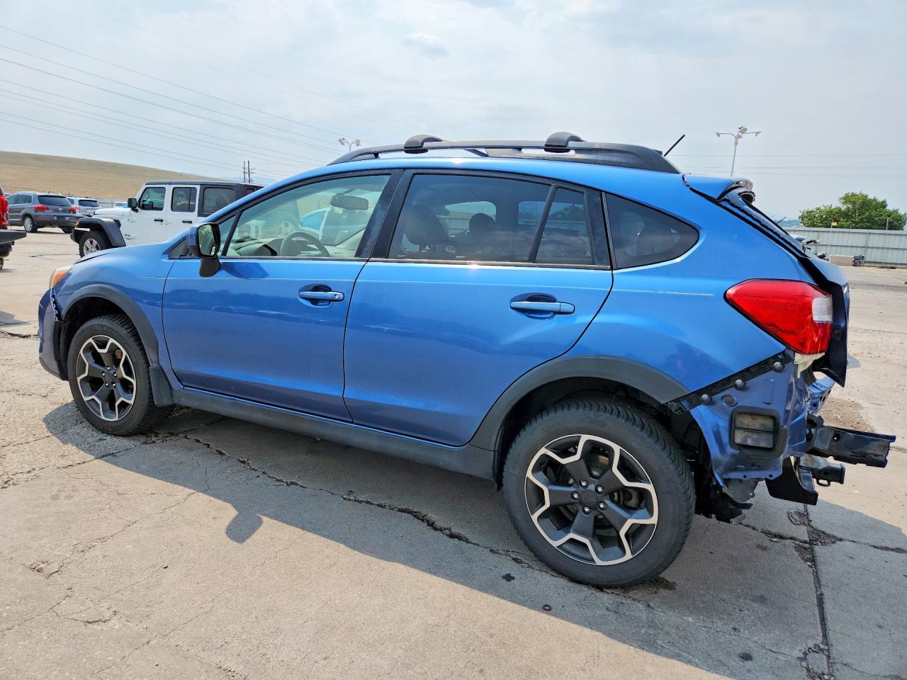2014 Subaru Xv Crosstrek 2.0 Premium Blue vin: JF2GPACCXEG209851