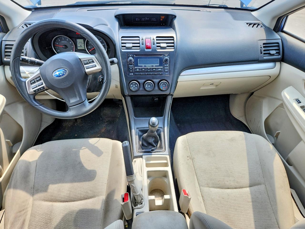 2014 Subaru Xv Crosstrek 2.0 Premium Blue vin: JF2GPACCXEG209851