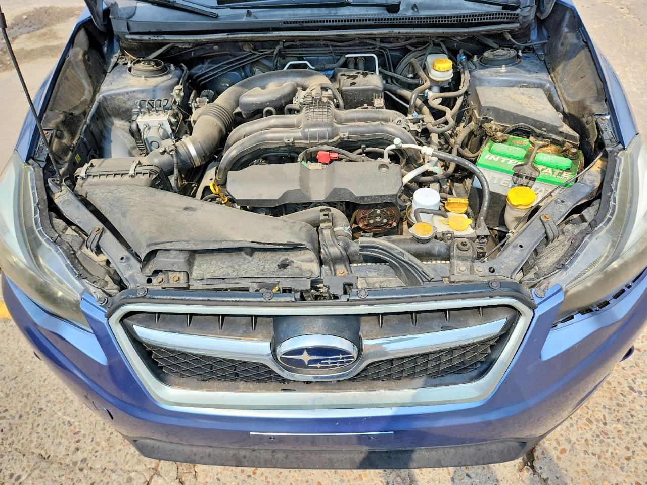 2014 Subaru Xv Crosstrek 2.0 Premium Blue vin: JF2GPACCXEG209851