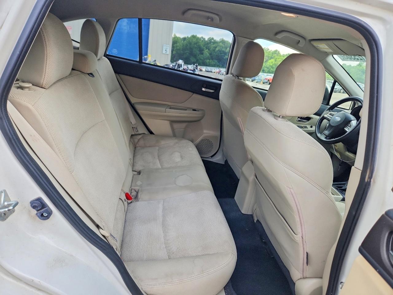2014 Subaru Xv Crosstrek 2.0 Premium White vin: JF2GPACCXEG212278