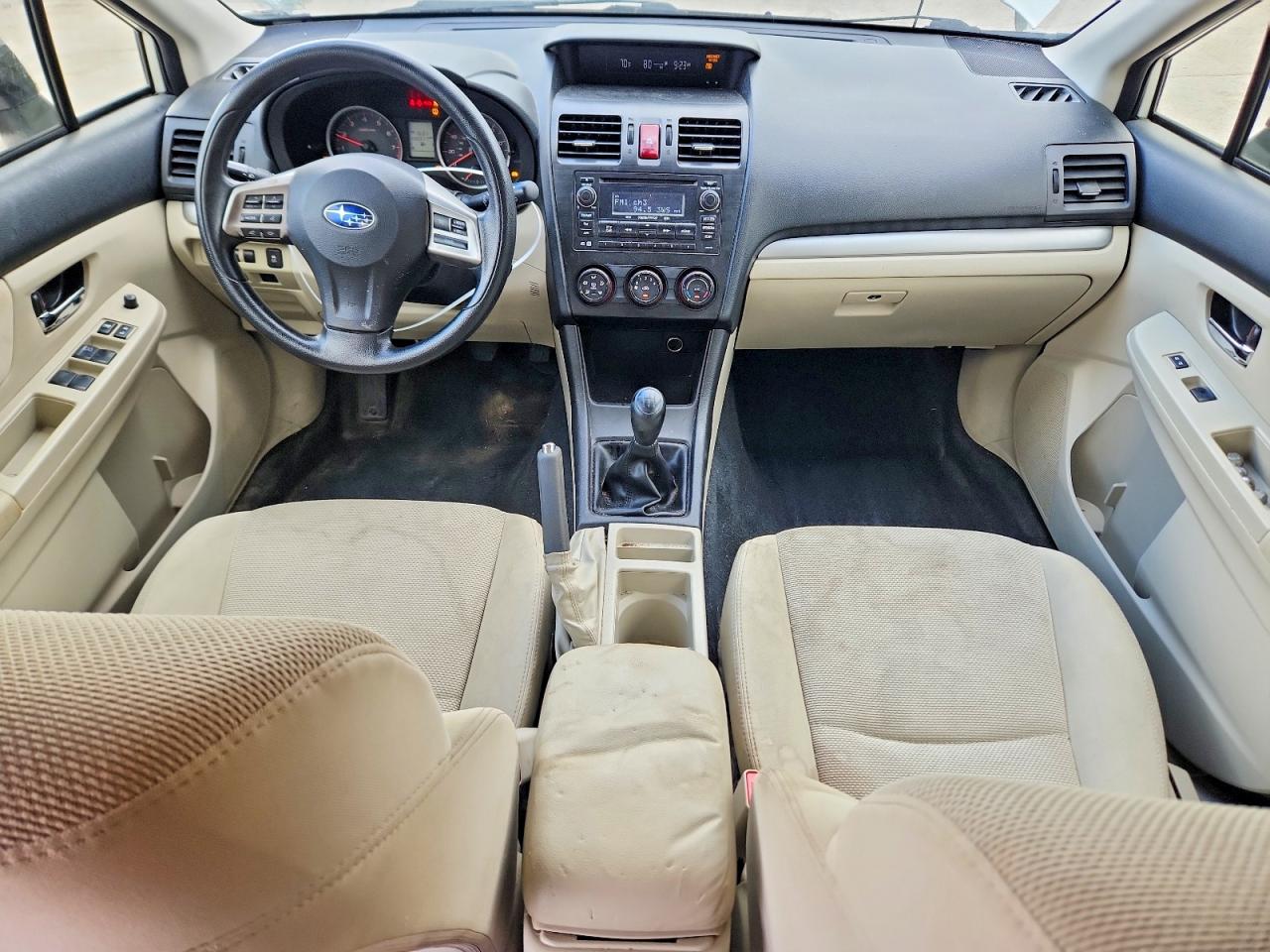 2014 Subaru Xv Crosstrek 2.0 Premium White vin: JF2GPACCXEG212278