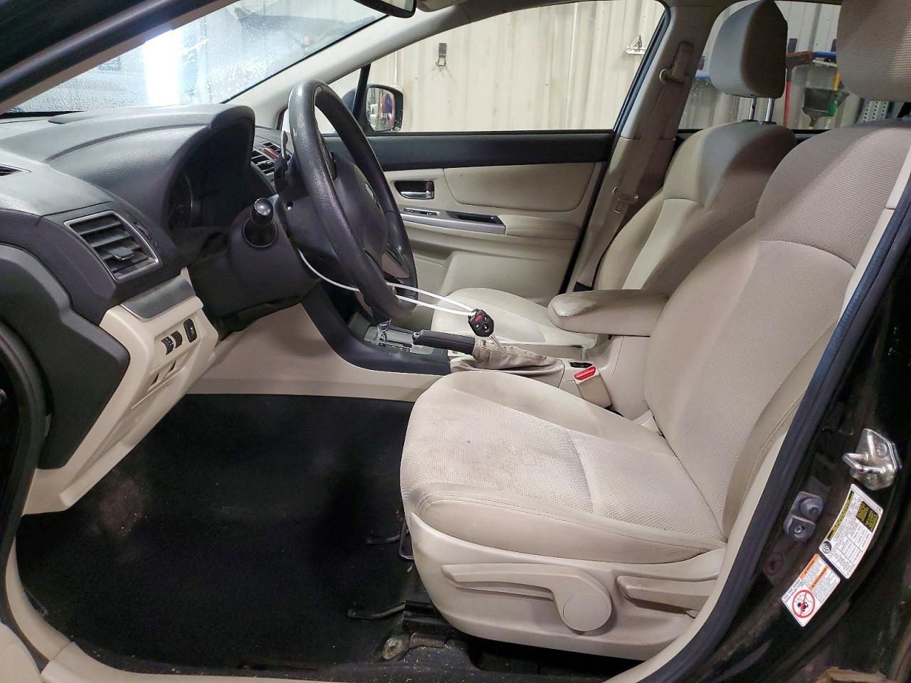 2015 Subaru Xv Crosstrek 2.0 Premium Black vin: JF2GPACCXF8216360