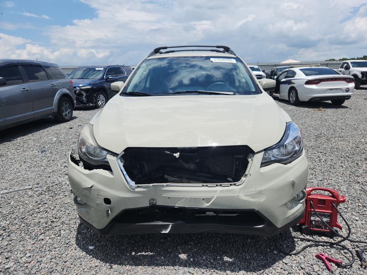 2015 Subaru Xv Crosstrek 2.0 Premium Beige vin: JF2GPACCXF8218190
