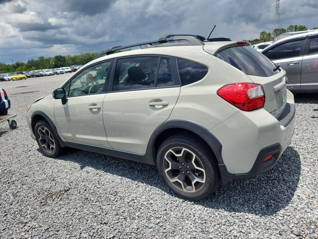 2015 Subaru Xv Crosstrek 2.0 Premium Beige vin: JF2GPACCXF8218190