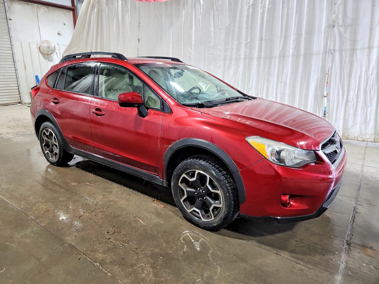 2015 Subaru Xv Crosstrek 2.0 Premium Red vin: JF2GPACCXF8221980