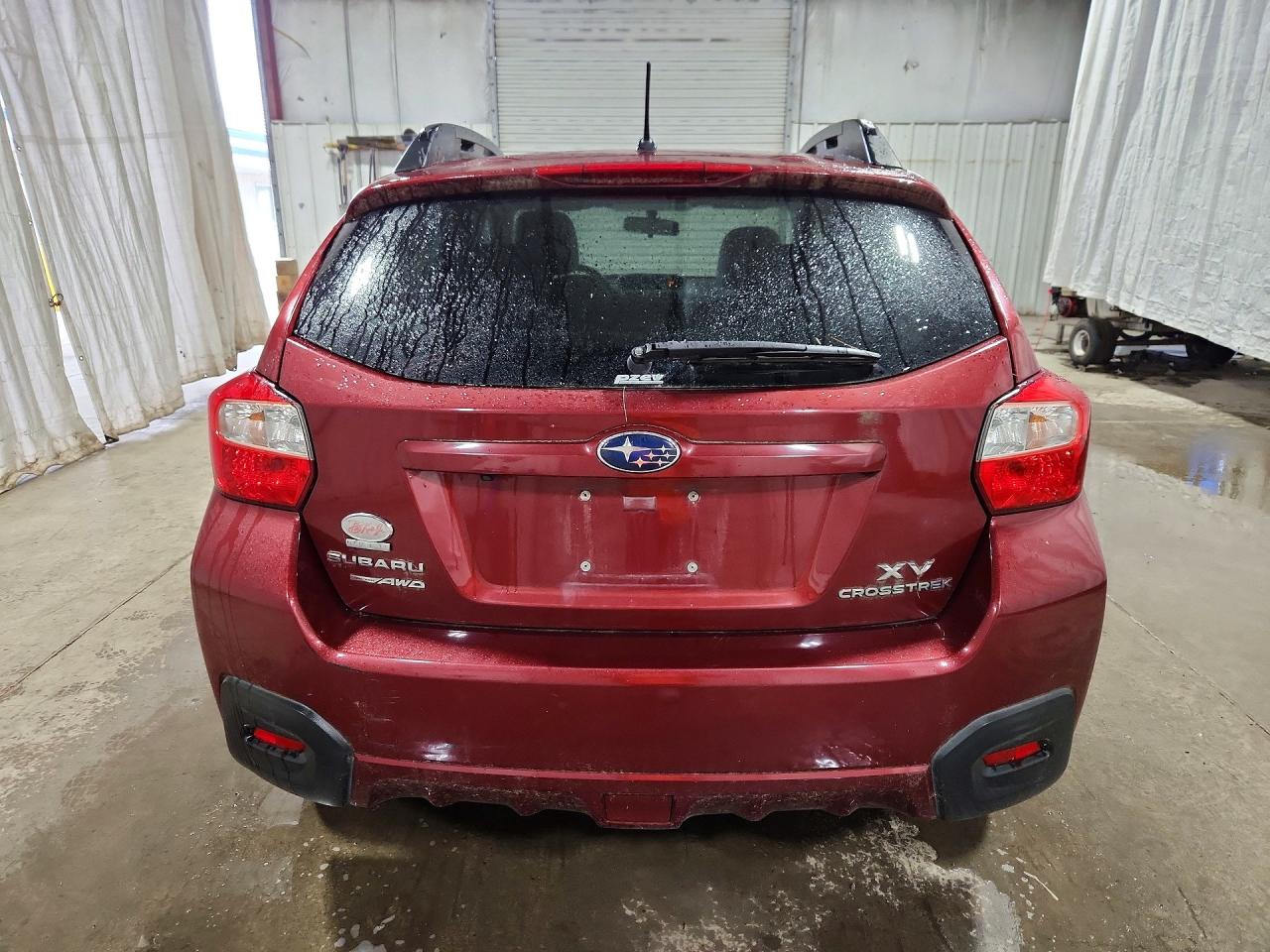 2015 Subaru Xv Crosstrek 2.0 Premium Red vin: JF2GPACCXF8221980