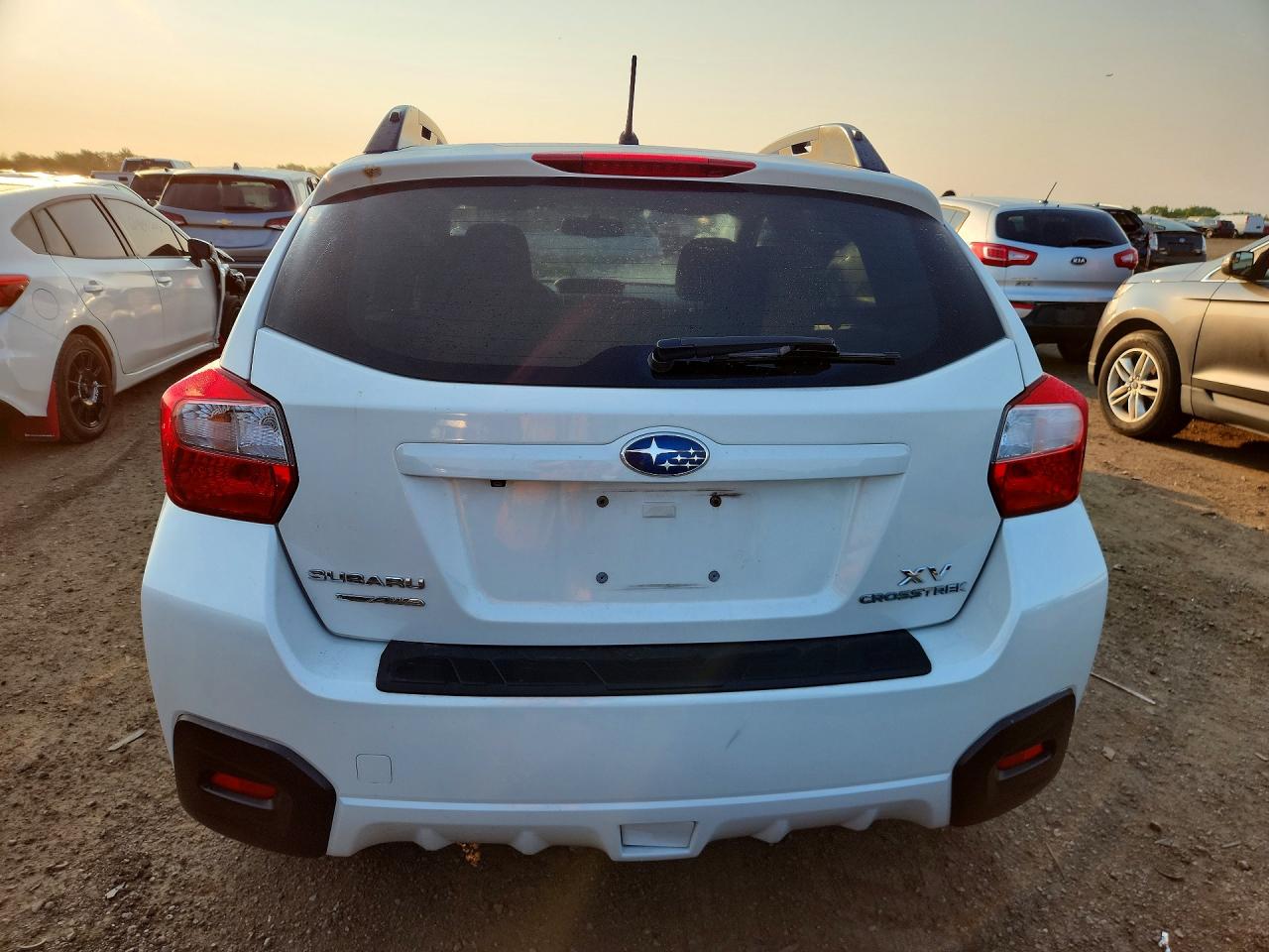 2015 Subaru Xv Crosstrek 2.0 Premium White vin: JF2GPACCXF8249679