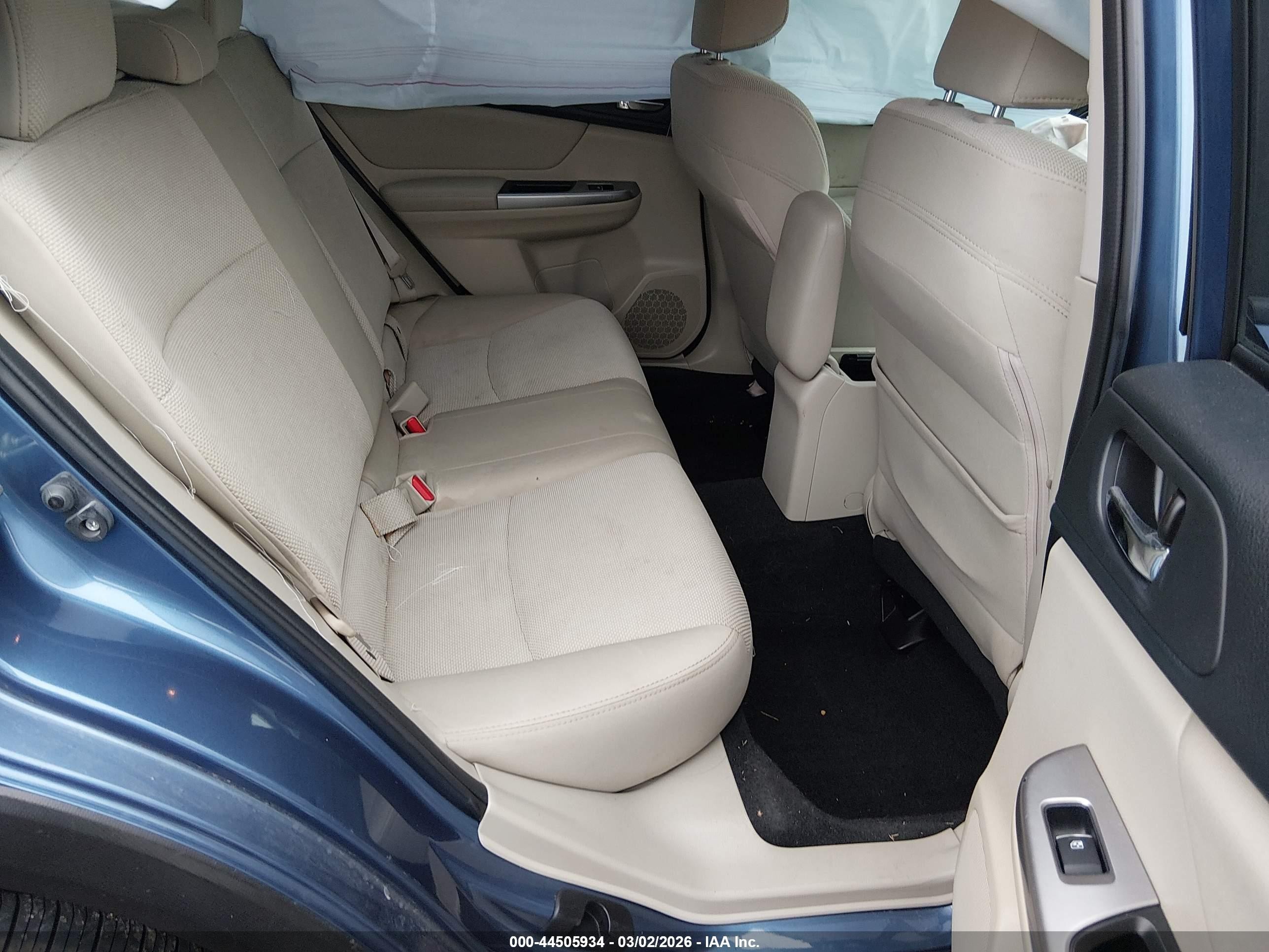 2015 Subaru Xv Crosstrek 2.0i Premium Blue vin: JF2GPACCXF8249942