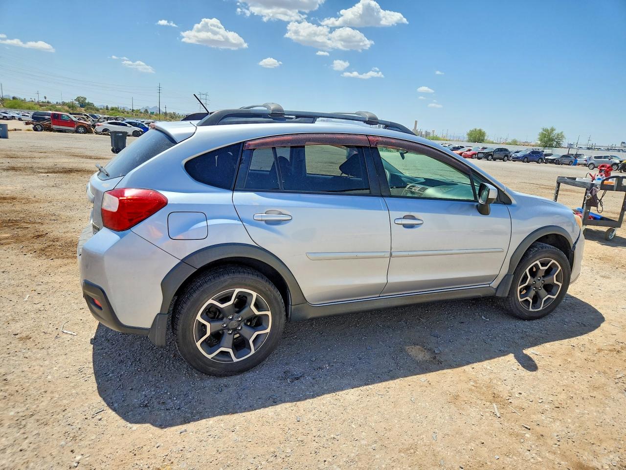 2015 Subaru Xv Crosstrek 2.0 Premium Silver vin: JF2GPACCXF8276154