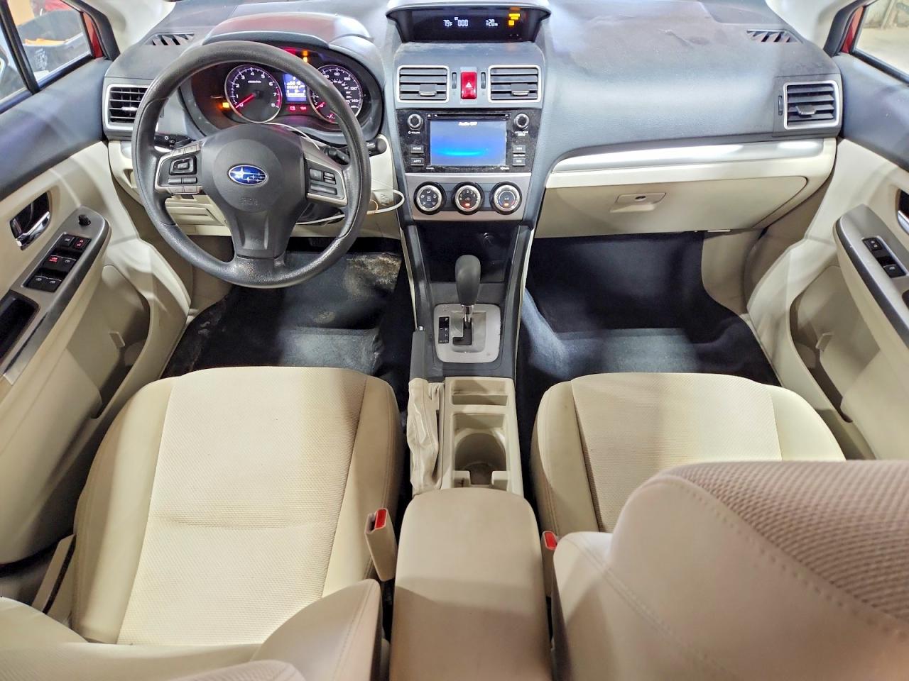 2015 Subaru Xv Crosstrek 2.0 Premium Red vin: JF2GPACCXF8303109