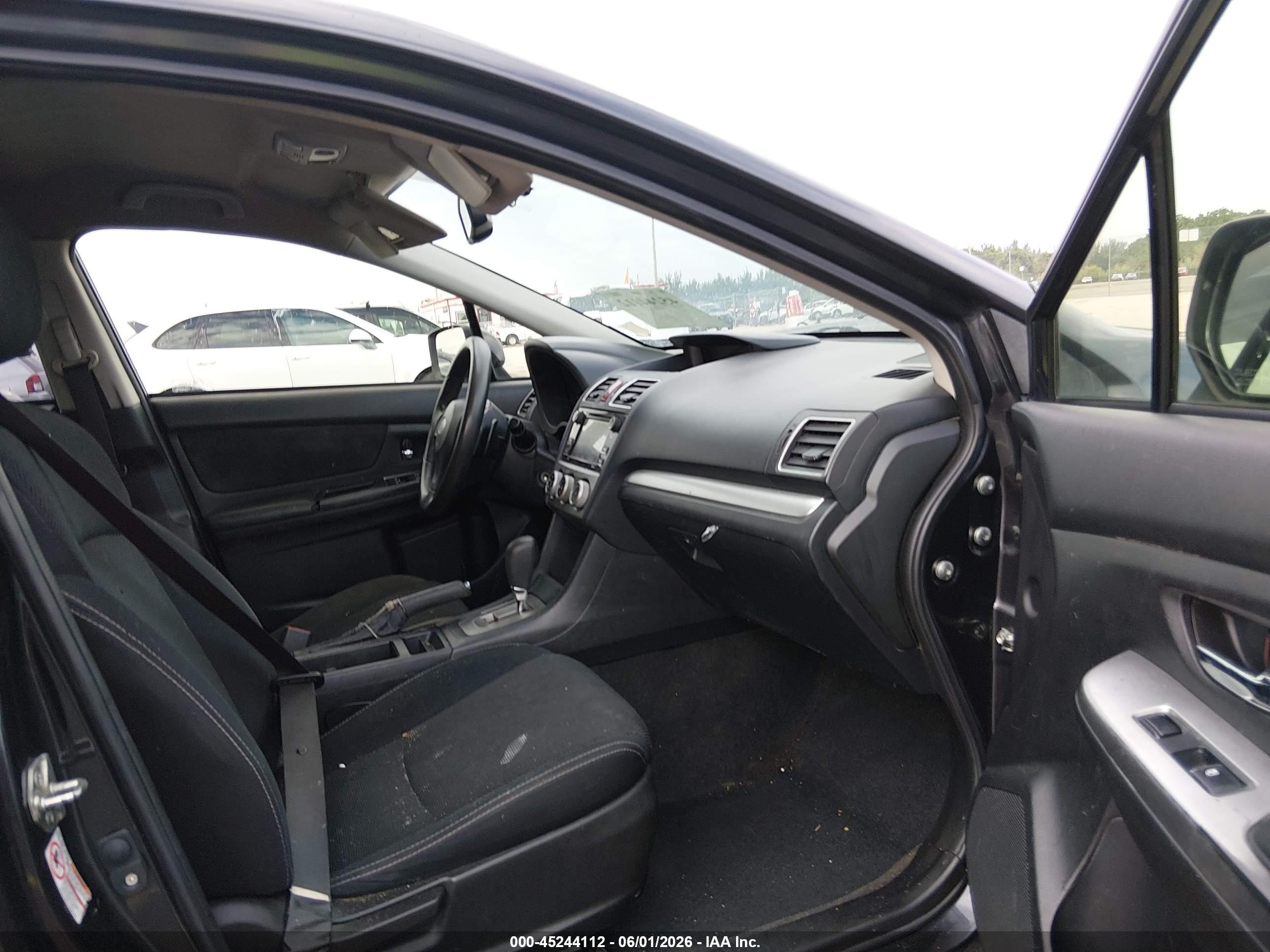 2015 Subaru Xv Crosstrek 2.0i Premium Gray vin: JF2GPACCXF8319892