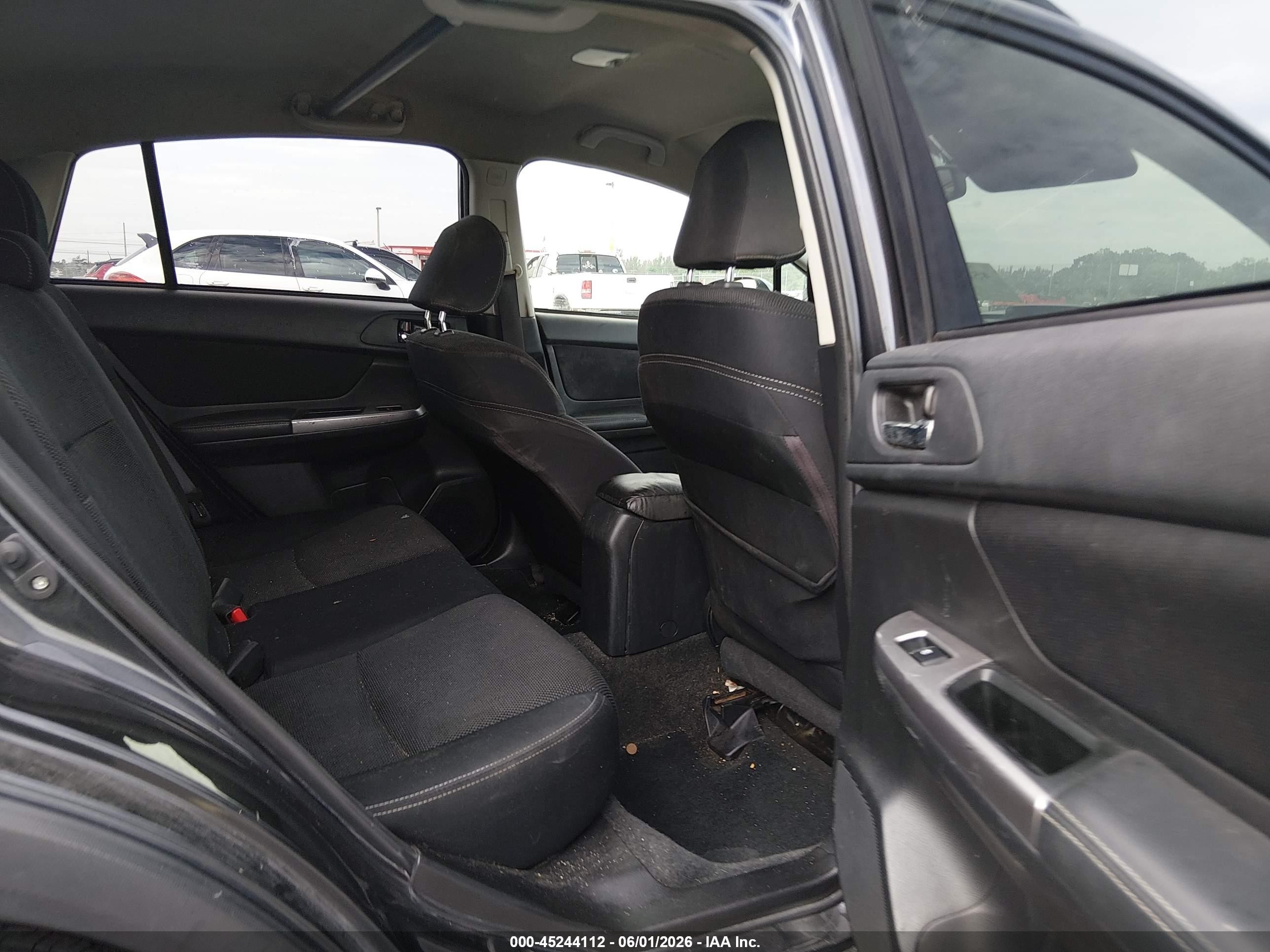 2015 Subaru Xv Crosstrek 2.0i Premium Gray vin: JF2GPACCXF8319892