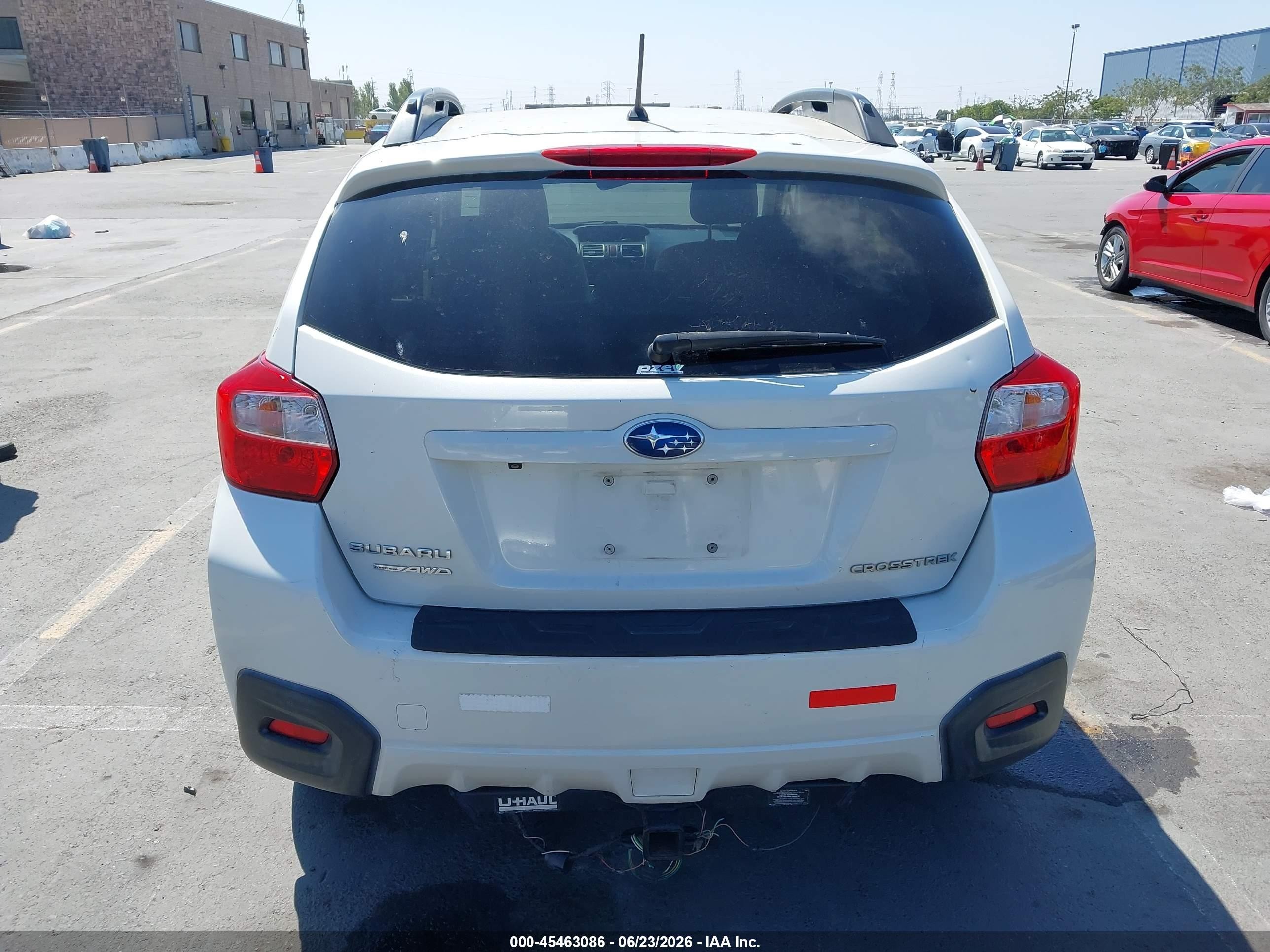 2015 Subaru Xv Crosstrek 2.0i Premium White vin: JF2GPACCXF8329466