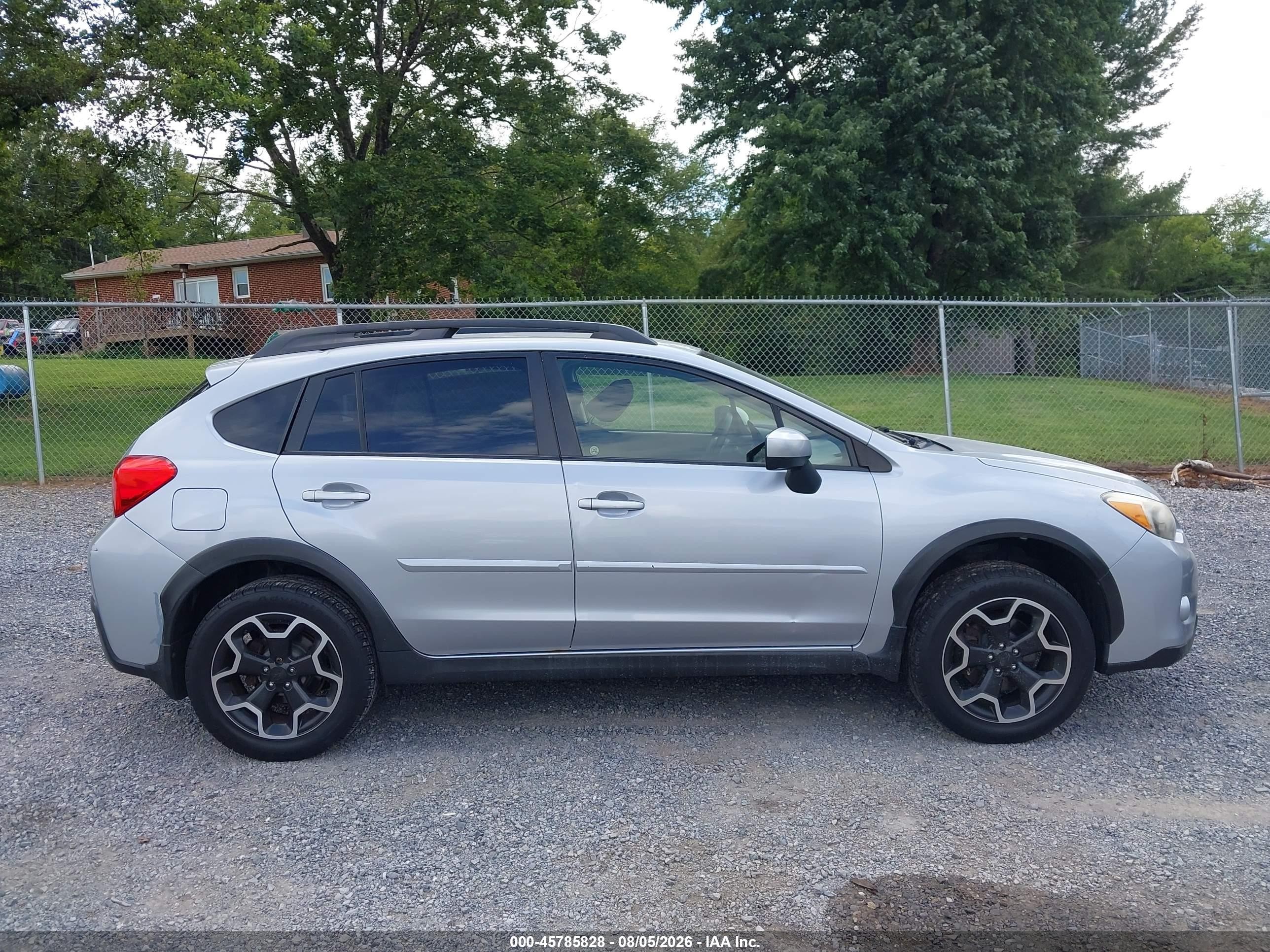 2015 Subaru Xv Crosstrek 2.0i Premium Silver vin: JF2GPACCXF9212867